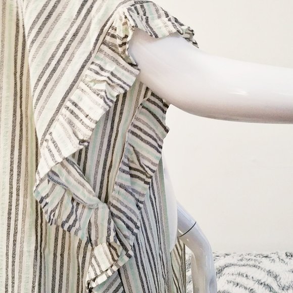 Cover-up Overshirt l Ava James NWT 1X All Cotton - Picture 6 of 12